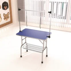 FURNIinspire Pet Grooming Tools Foldable Pet Grooming Table For Pet Large Dogs And Cats With Adjustable, Bathing Station, Blue, 38"*23.6"*65.5" -Home Haven Furniture Store GUEST 0124e5fb 8637 4115 ba34 6a1a3eeedf47