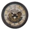 FURNIinspire Wall Clocks Round Gear Mechanism Wall Hanging Clock Living Room Decorative Timepiece Vintage Wall Decor, Brown, 20"*20"*3" 2 FURNIinspire Wall Clocks Round Gear Mechanism Wall Hanging Clock Living Room Decorative Timepiece Vintage Wall Decor, Brown, 20"*20"*3" -Home Haven Furniture Store GUEST 037f6bd6 4500 43d9 85da 2a5c55b936b2