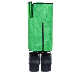 FURNIinspire Outdoor Serving Carts Colorful Heavy-Duty 480lbs Folding Wagon Cart With Bonus Picnic Mat All Terrain Wheels, Green, 37.4"*23.03"*38.98" -Home Haven Furniture Store GUEST 095a9cff 6d9a 4b5f 8c71 93fc1c728ced