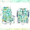 FURNIinspire Outdoor Portable Chair Lightweight Frame With Extra Storage For Active Lifestyles, Lemon, 24.8"*25.6"*32.28" -Home Haven Furniture Store GUEST 09beaa83 29d6 4bcb b922 a3e5bb74d823