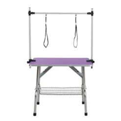 FURNIinspire Pet Grooming Tools Foldable Pet Grooming Table For Pet Large Dogs And Cats With Adjustable, Bathing Station, Purple, 38"*23.6"*65.5" -Home Haven Furniture Store GUEST 0dd6a326 2459 4929 bf08 32ecf1b4881d
