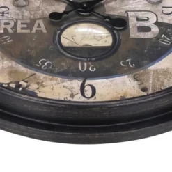 FURNIinspire Wall Clocks 20inch Decorative Round Wall Clock Living Room Hanging Clock Antique Timepiece Home Wall Decor, Brown, 20"*20"*2" -Home Haven Furniture Store GUEST 1a90731e feb4 4d13 8542 64146d8dde94