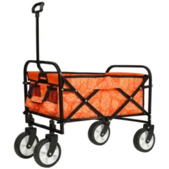 FURNIinspire Outdoor Serving Carts Minimeetall Collapsible Foldable Wagon Cart Utility Wagon Grocery Cart 225lbs, Orange, 35.04"*22.44"*38.58" 11 FURNIinspire Outdoor Serving Carts Minimeetall Collapsible Foldable Wagon Cart Utility Wagon Grocery Cart 225lbs, Orange, 35.04"*22.44"*38.58" -Home Haven Furniture Store GUEST 2abb7510 36d3 4299 9ecb d6dc4a33d5da