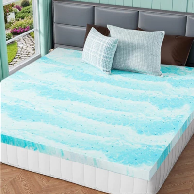 FURNIinspire Mattresses Memory Foam Cooling Gel Mattress Bed Topper For Back Pain 5 FURNIinspire Mattresses Memory Foam Cooling Gel Mattress Bed Topper For Back Pain - Image 3
