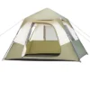 FURNIinspire Camping Tents 6 Person Camping Tent With Rainfly And Carry Bag For Hiking Outdoor, Easy To Assemble Tent, Green, 107.87"*120"*65.98"