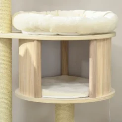 FURNIinspire Pet Tower 3 Level Cat Tree Cat Playhouse Cat Tower, Cat Toy Pet Furniture With Scratching Posts, Soft Cushion, Brown, 25.5"*17.75"*46.5" 10 FURNIinspire Pet Tower 3 Level Cat Tree Cat Playhouse Cat Tower, Cat Toy Pet Furniture With Scratching Posts, Soft Cushion, Brown, 25.5"*17.75"*46.5" -Home Haven Furniture Store GUEST 3d770187 3e88 40b5 bcad 088f378db2a1