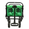 FURNIinspire Outdoor Serving Carts Minimeetall Collapsible Foldable Wagon Cart Utility Wagon Grocery Cart 225lbs, Green, 35.04"*22.44"*38.58" -Home Haven Furniture Store GUEST 40f28cb1 1a5b 44bb a184 622b92d46c20
