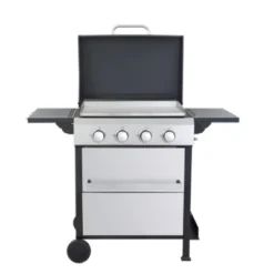 FURNIinspire Outdoor Grills, Griddles And Smokers Professional 4 Burner Gas Grill, Stainless Steel BBQ With Pizza Oven, Black, 31.1"*22.84"*14.96" -Home Haven Furniture Store GUEST 4409f7a8 8822 4959 97a5 df31e219440f