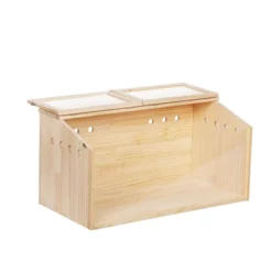 FURNIinspire Pet Crates And Houses, Hamster Cage Chewproof, Openable Top With Panel, Brown, 31.5"*16.02"*15.84" -Home Haven Furniture Store GUEST 4b0a1d8d aff4 4e44 a935 e519c2606565
