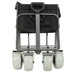 FURNIinspire Outdoor Serving Carts Heavy Duty 500lb Capacity Beach Wagon Foldable Utility Cart For Camping, Black, 37.4"*23.03"*38.98" 9 FURNIinspire Outdoor Serving Carts Heavy Duty 500lb Capacity Beach Wagon Foldable Utility Cart For Camping, Black, 37.4"*23.03"*38.98" -Home Haven Furniture Store GUEST 5e6459b1 d17e 4c0c 9a71 d6afc7ebdf07