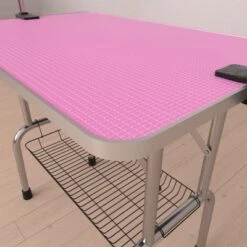 FURNIinspire Pet Grooming Tools Foldable Pet Grooming Table For Pet Large Dogs And Cats With Adjustable, Bathing Station, Pink, 38"*23.6"*65.5" 10 FURNIinspire Pet Grooming Tools Foldable Pet Grooming Table For Pet Large Dogs And Cats With Adjustable, Bathing Station, Pink, 38"*23.6"*65.5" -Home Haven Furniture Store GUEST 6348f02c 8d90 4ffa a48b 5a4f1a515048