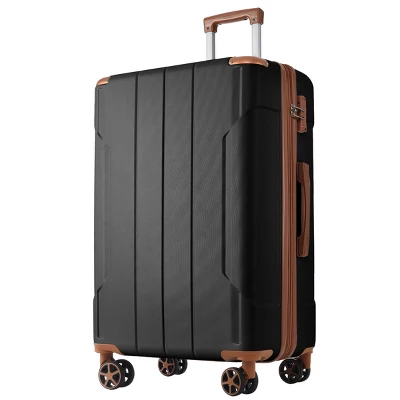 FURNIinspire Luggage 28 Inch Hardshell Suitcase, Checked Luggage, Lightweight Suitcases With Wheels For Travel, Business, Black, 12"*18.3"*29.9" 7 FURNIinspire Luggage 28 Inch Hardshell Suitcase, Checked Luggage, Lightweight Suitcases With Wheels For Travel, Business, Black, 12"*18.3"*29.9" - Image 5