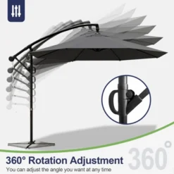 FURNIinspire Patio Umbrellas, Double Sided Twin Patio Umbrella Outdoor, Brown -Home Haven Furniture Store GUEST 65bef6e3 9e37 4eaa 87c6 11a9835c08c3