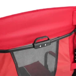 FURNIinspire Outdoor Portable Chairs Camping Chair Directors Chair, Oversized Portable Folding Chair With Side Table, Red, 27.56"*24.41"*43.31" -Home Haven Furniture Store GUEST 6b93fbe4 7c46 47af b301 ba36b2454d4a