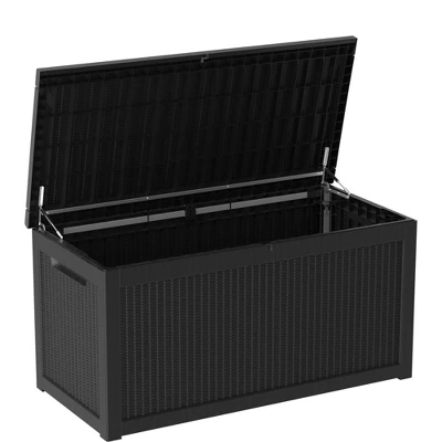 FURNIinspire Deck Boxes Outdoor Storage Box, Outdoor Deck Storage Box, Lockable Patio And Garden Furniture Container, Weather-Resistant Deck Box 7 FURNIinspire Deck Boxes Outdoor Storage Box, Outdoor Deck Storage Box, Lockable Patio And Garden Furniture Container, Weather-Resistant Deck Box - Image 5