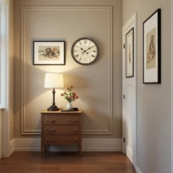 FURNIinspire Wall Clocks Round Living Room Roman Numeral Clock Decorative Hanging Clock Vintage Timepiece Home Decor, Brown, 20"*20"*2" 8 FURNIinspire Wall Clocks Round Living Room Roman Numeral Clock Decorative Hanging Clock Vintage Timepiece Home Decor, Brown, 20"*20"*2" -Home Haven Furniture Store GUEST 70b7d245 fedc 4d5b a38c 3206a8390fa2