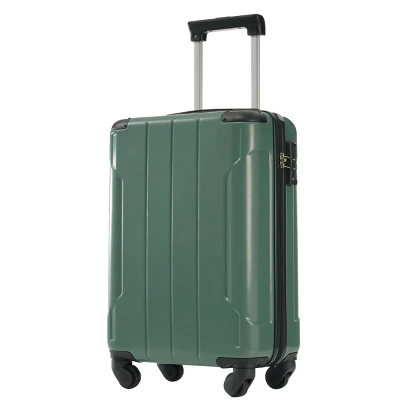 FURNIinspire Luggage 20 Inch Carry On Luggage, Lightweight Durable Suitcase With Wheels For Travel Business, Green, 8.3"*13.6"*21.5" 7 FURNIinspire Luggage 20 Inch Carry On Luggage, Lightweight Durable Suitcase With Wheels For Travel Business, Green, 8.3"*13.6"*21.5" - Image 5