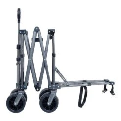 FURNIinspire Wheelbarrows And Lawn Carts Collapsible Folding Wagon, Foldable Beach Wagon, Garden Cart, Yard Cart, Black, 49.02"*22.05"*35.04" -Home Haven Furniture Store GUEST 7783d97a 59dd 4ec6 8698 e6fe922babbe
