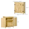 FURNIinspire Utility Storage Cabinet Garden Storage Cabinet Outdoor Tool Shed With Galvanized Top And Two Shelves, Natural Wood, 38.00"*20.10"*12.60" 1 FURNIinspire Utility Storage Cabinet Garden Storage Cabinet Outdoor Tool Shed With Galvanized Top And Two Shelves, Natural Wood, 38.00"*20.10"*12.60" -Home Haven Furniture Store GUEST 78b981be cebb 4068 ad36 52a8653e479d