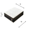 FURNIinspire Mattresses 10 Inch Queen Size Plush Hybrid Mattress With Encased Coils Gel Memory Foam, Fiberglass-Free, Black, 80"*60"*10" 1 FURNIinspire Mattresses 10 Inch Queen Size Plush Hybrid Mattress With Encased Coils Gel Memory Foam, Fiberglass-Free, Black, 80"*60"*10" -Home Haven Furniture Store GUEST 79080282 a458 44a3 93c8 88fefe83ca85