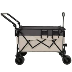 FURNIinspire Outdoor Serving Carts Multi Functional Push Pull Folding Wagon Cart With Rotating Handle All-Terrain Wheele, Gray, 48.43"*22.83"*43.7" 11 FURNIinspire Outdoor Serving Carts Multi Functional Push Pull Folding Wagon Cart With Rotating Handle All-Terrain Wheele, Gray, 48.43"*22.83"*43.7" -Home Haven Furniture Store GUEST 7c53b48e 13ce 49fc ac32 dfab4e619cc7