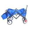 FURNIinspire Wheelbarrows And Lawn Carts Folding Wagon Collapsible Outdoor Utility Wagon, Lawn Car With Adjustable Handles, Blue, 53“*20"*43" -Home Haven Furniture Store GUEST 82aaeb7a 727f 461e ad04 bb2a46301893