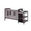 FURNIinspire Cribs Convertible Crib Baby Crib Baby Bed, Toddler Crib Changer Combo, 3 In 1 Crib Nursery Cribs For Bedroom, Black, 70.5"*30.5"*41.75" -Home Haven Furniture Store GUEST 92584336 be5d 49d5 a776 16744ff7aed2