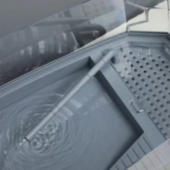 FURNIinspire Turtle Tank Kit Turtle Aquarium With Basking Platform Water Pump Filter Layer Design Full View Visually Reptile Habitat, 24.5"*12.25"* 9" -Home Haven Furniture Store GUEST 9345e291 b0c4 4020 acef d8e04be8d8f6