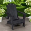 FURNIinspire Patio Accent Chairs Folding Adirondack Chair, Outdoor Adirondack Chair With Cup Holder, Wood Texture Folding Chair, Black, 32"*29"*36" 2 FURNIinspire Patio Accent Chairs Folding Adirondack Chair, Outdoor Adirondack Chair With Cup Holder, Wood Texture Folding Chair, Black, 32"*29"*36" -Home Haven Furniture Store GUEST 9743d0fc e327 4235 8274 45406b973bee