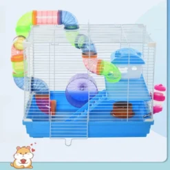 FURNIinspire 2-Tier Hamster Cage With Wheel And Water Bottle,19"*11.75"*14.5" -Home Haven Furniture Store GUEST 97d9ad1b 578b 4ad4 935e 64d40c8eebe8