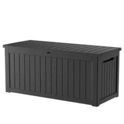 FURNIinspire Deck Boxes, Outdoor Storage Box With Waterproof Function For Gardening Tools, Pool Supplies, Patio Furniture, Black, 57.87"*32.24"*33.66" 8 FURNIinspire Deck Boxes, Outdoor Storage Box With Waterproof Function For Gardening Tools, Pool Supplies, Patio Furniture, Black, 57.87"*32.24"*33.66" -Home Haven Furniture Store GUEST 9c86bdba 01ae 478d b14f 769fa7e7c452