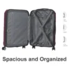 FURNIinspire Bag And Luggage Sets 3 Piece Rolling Luggage, Travel Hard Suitcase With Wheels, Stylish Suitcase Set, Purple, 21.06"*11.81"*30.31" -Home Haven Furniture Store GUEST 9dd4e4ac 267d 452d a954 16ae62856897