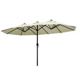 FURNIinspire Patio Umbrellas, Double Sided Twin Patio Umbrella Outdoor, Brown -Home Haven Furniture Store GUEST a0b334e4 a155 41dd 8694 318afb26675f