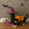 FURNIinspire Pet Tower Halloween Cat Tree Wizard Hat Cat Scratching Post, Cute Cat Toys Kitten Pet Furniture Indoor, Purple, 15.8"*11.8"*23.6" -Home Haven Furniture Store GUEST a1f5a044 664a 4e05 86da 8101e5fcf6fb