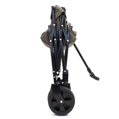 FURNIinspire Outdoor Serving Carts Minimeetall Extention Collapsible Foldable Wagon Cart For Camping Shopping 225lbs, Green, 25.98"*17.32"*37.4" 5 FURNIinspire Outdoor Serving Carts Minimeetall Extention Collapsible Foldable Wagon Cart For Camping Shopping 225lbs, Green, 25.98"*17.32"*37.4" - Image 3