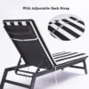 FURNIinspire Outdoor Seat Cushions Patio Lounge Chair Cushion Replacement, Black And White Stripes Cushion, Multicolored, 74.4"*22.05"*2.76" -Home Haven Furniture Store GUEST a554869d c164 468b 920d 98f002847ffa