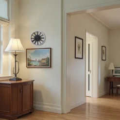 FURNIinspire Wall Clocks 20inch Living Room Round Hanging Clock Decorative Timepiece Modern Wall Clock For Bedroom, Black, 20"*20"*2" -Home Haven Furniture Store GUEST a5badb4f b2d9 4459 8592 804b4e26c122