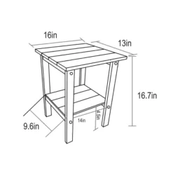 FURNIinspire Patio Seating Sets Folding Adirondack Chairs With Side Table, 3-Piece Rocking Chairs Set With Wood Texture, Gray, 30“*28”*35“ 9 FURNIinspire Patio Seating Sets Folding Adirondack Chairs With Side Table, 3-Piece Rocking Chairs Set With Wood Texture, Gray, 30“*28”*35“ -Home Haven Furniture Store GUEST aafc36db dda4 46b1 a07c a7e1a280d3f1