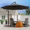 FURNIinspire Patio Umbrellas, Double Sided Twin Patio Umbrella Outdoor, Brown -Home Haven Furniture Store GUEST b07dda89 81af 465b 8625 3c9466942594