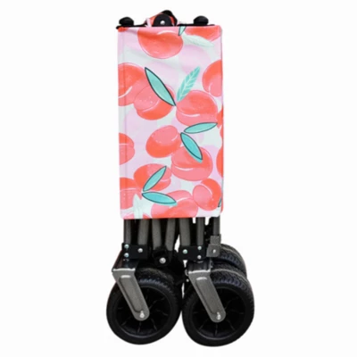 FURNIinspire Outdoor Serving Carts Utility Park Garden Cart Tool Customized Color Folding Camping Trolley Outdoor Picnic, Pink, 37.8"*21.2"*34.45" 6 FURNIinspire Outdoor Serving Carts Utility Park Garden Cart Tool Customized Color Folding Camping Trolley Outdoor Picnic, Pink, 37.8"*21.2"*34.45" - Image 4