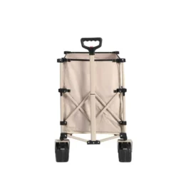 FURNIinspire Wheelbarrows And Lawn Carts Beach Wagon Lawn Cart Garden Cart, Heavy Duty Folding Utility Yard Cart, Beige, 20.87"*42.91"*32.68" -Home Haven Furniture Store GUEST b4861c84 6664 4760 a0e1 fce86e1ca0bd
