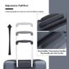 FURNIinspire Bag And Luggage Sets 3 Piece Travel Suitcase Set With Spinner Wheels, Stylish Lightweight Carry On Luggage, Grey, 18.9"*11.77"*28.94" 1 FURNIinspire Bag And Luggage Sets 3 Piece Travel Suitcase Set With Spinner Wheels, Stylish Lightweight Carry On Luggage, Grey, 18.9"*11.77"*28.94" -Home Haven Furniture Store GUEST b90df38c 53f4 447a aa37 9c867c3d88f1