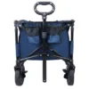 FURNIinspire Outdoor Serving Carts Utility Collapsible Folding Wagon Cart Heavy Duty Foldable Beach Wagon For Camping, Blue, 34.65"*17.71"*35.23" -Home Haven Furniture Store GUEST bf2e5bbb 316f 4aea 8b43 5c48379117f5