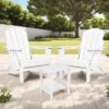 FURNIinspire Patio Seating Sets Folding Adirondack Chairs With Side Table, 3-Piece Rocking Chairs Set With Wood Texture, White, 30“*28”*35“ 1 FURNIinspire Patio Seating Sets Folding Adirondack Chairs With Side Table, 3-Piece Rocking Chairs Set With Wood Texture, White, 30“*28”*35“ -Home Haven Furniture Store GUEST c022ba72 20e5 48e6 8a26 85469db8ff33