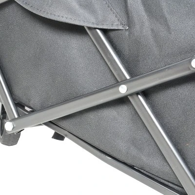FURNIinspire Wheelbarrows And Lawn Carts Outdoor Mini Folding Wagon Garden Shopping Beach Cart, Lawn Cart With Handle, Black And Orange, 30“*15"*36" 5 FURNIinspire Wheelbarrows And Lawn Carts Outdoor Mini Folding Wagon Garden Shopping Beach Cart, Lawn Cart With Handle, Black And Orange, 30“*15"*36" - Image 3