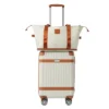 FURNIinspire Bag And Luggage Sets 3 Piece Hard Shell Luggage Set, Carry-On Suitcase With Toiletry Bag, Weekender Bag, White, 8.07"*14.96"*22.24" -Home Haven Furniture Store GUEST c70f866a 049f 466a 89eb fe0bfe1fb7e1