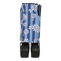 FURNIinspire Outdoor Serving Carts Collapsible Foldable Extended Wagon With 480lb Weight Capacity All-Terrain Beach Wheels, Blue, 37.4"*23.03"*38.98" -Home Haven Furniture Store GUEST c7b7c257 00bc 4fa7 8ec3 43be5a5c3ef0