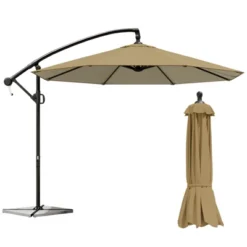 FURNIinspire Patio Umbrellas, Double Sided Twin Patio Umbrella Outdoor, Brown -Home Haven Furniture Store GUEST cb0272ce d11e 4c90 9849 5d5026831bdc