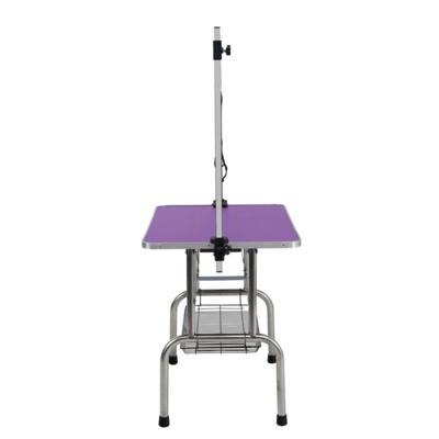 FURNIinspire Pet Grooming Tools Foldable Pet Grooming Table For Pet Large Dogs And Cats With Adjustable, Bathing Station, Purple, 48"*23.6"*65.5" 5 FURNIinspire Pet Grooming Tools Foldable Pet Grooming Table For Pet Large Dogs And Cats With Adjustable, Bathing Station, Purple, 48"*23.6"*65.5" - Image 3
