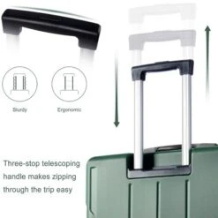 FURNIinspire Luggage 20 Inch Carry On Luggage, Lightweight Durable Suitcase With Wheels For Travel Business, Green, 8.3"*13.6"*21.5" 10 FURNIinspire Luggage 20 Inch Carry On Luggage, Lightweight Durable Suitcase With Wheels For Travel Business, Green, 8.3"*13.6"*21.5" -Home Haven Furniture Store GUEST cce55648 de6a 4f41 8032 e06d9cd6a322